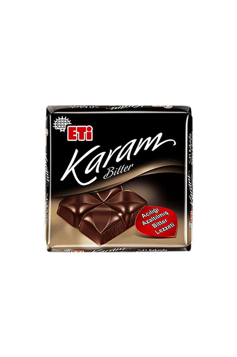Eti Karam 45 Kakaolu Bitter Çikolata 70 Gr Uygun Alışveriş Taso Market