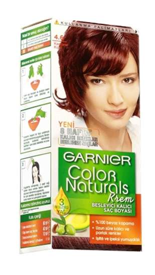 Garnier Color Naturals Kestane Kızıl Saç Boyası No:4.6 