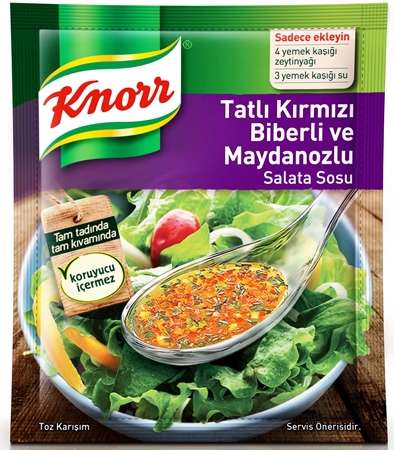 Knorr Salata Sosu Tatlı Kırmızı Biberli