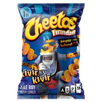 Cheetos Peynir&baharat Kıvır Kıvır Aile Boy 30 GR