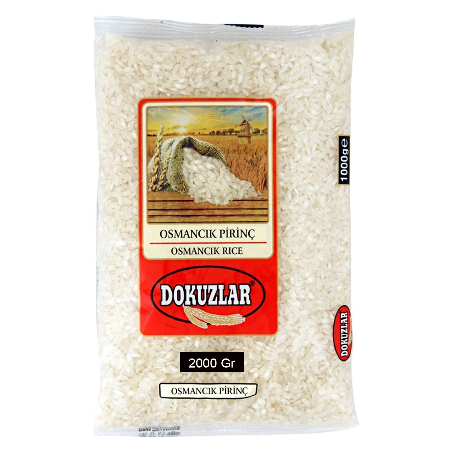 Dokuzlar Osmancık Pirinç 2 Kg