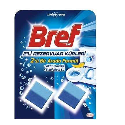 Bref WC Temizleme Küpü Aktif Rezervuar Blok