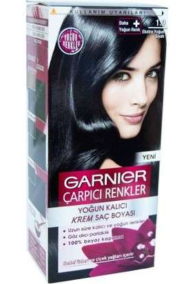 Garnier Color Natural Çarpıcı Renkler Extra Yoğun Siyah 1.0 