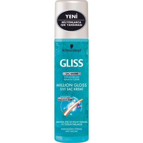 Gliss Sıvı Saç Kremi Million Gloss 200 ML