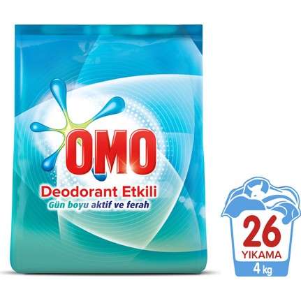 Omo Deodorant Etkili 4 KG.