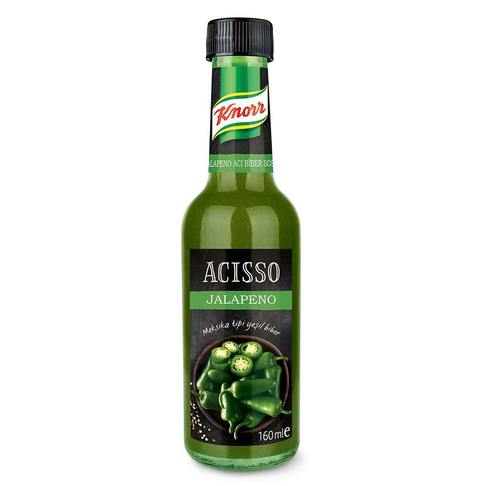Knor Acısso Jalapeno Acı Biber Sosu 160 ML