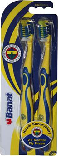 Banat Taraftar Fenerbahçe Orta 1+1 Diş Fırçası