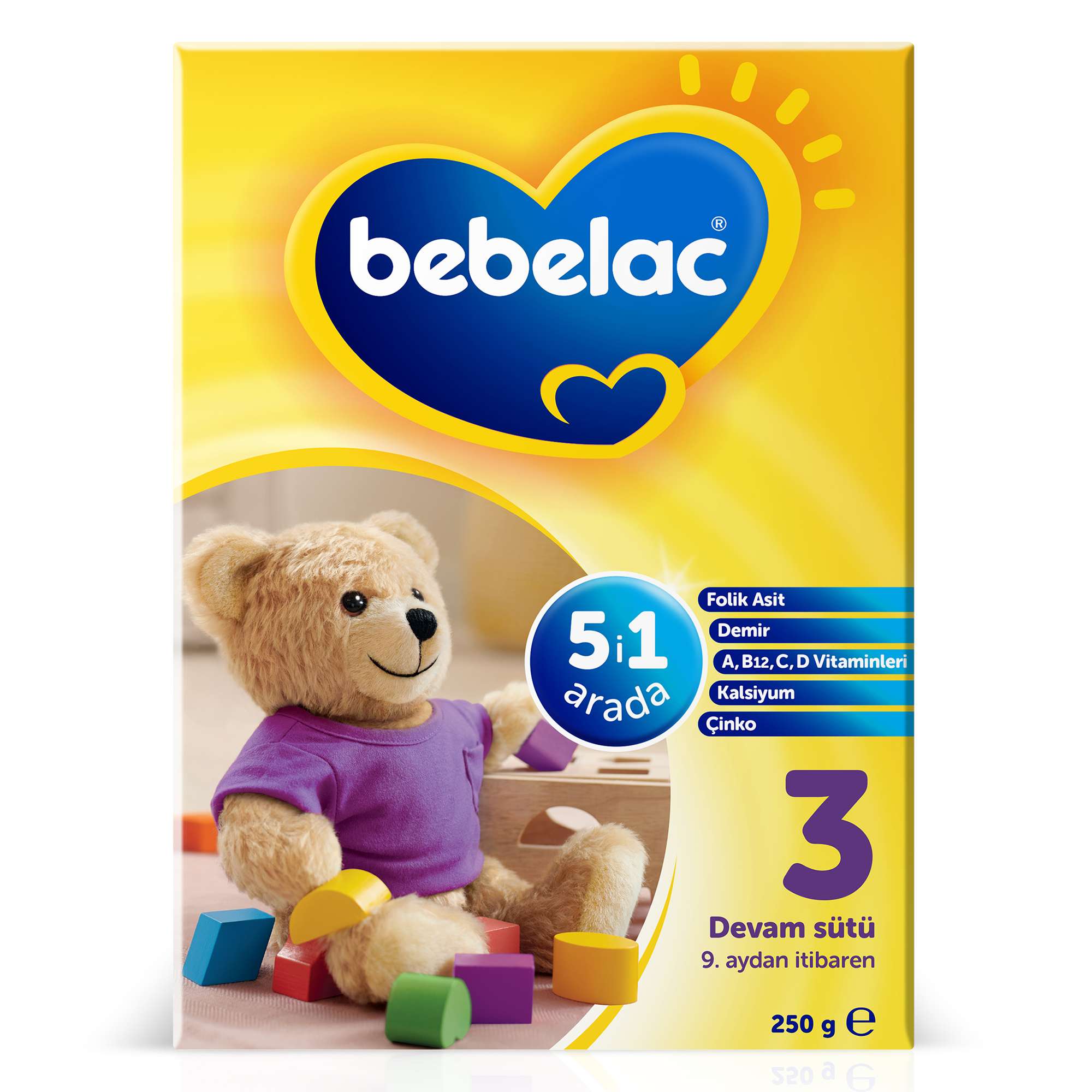Bebelac 3 Devam Sütü 250 GR.
