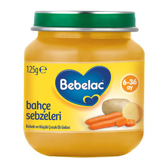 Bebelac Bahçe Sebzeleri 125 G ( Kavanoz Masası )