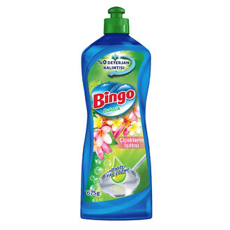 Bingo Sıvı Bulaşık Detarjanı 675 G Çiçeklerin Işıltısı