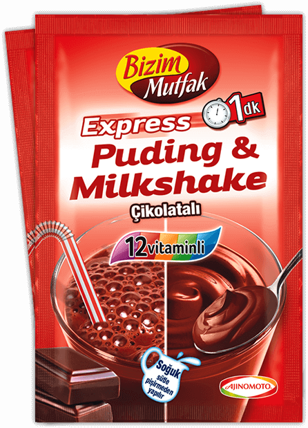 Bizim Expres Puding Milkshake Çikolatalı 30 GR