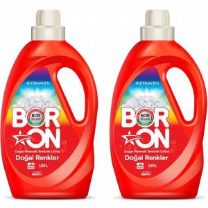Boron Doğal Renkler Sıvı Deterjan 1,69 Lt 26 Yıkama için hemen sipariş verin, kapınıza getirelim! Boron Doğal Renkler Sıvı Deterjan 1,69 Lt 26 Yıkama