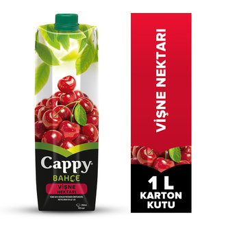 Cappy Bahçe Vişne Nektarı Karton Kutu 1 L