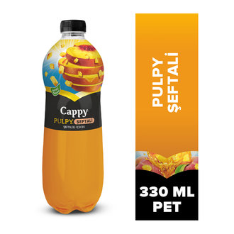 Cappy Pulpy şeftalili İçecek Pet 330 ML