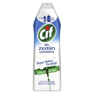 Cif Jel Zemin Uzmanı Beyaz Sabun Ferahlığı 750 Ml
