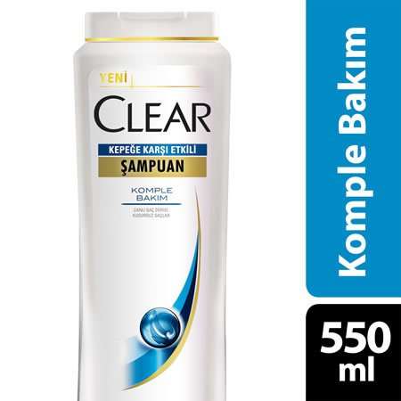 Clear Şampuan Komple Bakım Women 550 ML
