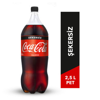 Coca-Cola şekersiz 2,5 L