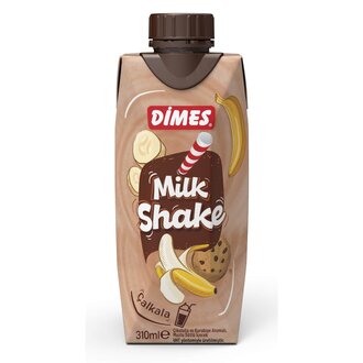 Dimes Milkshake Çikolata Kurabiye Aromalı Muzlu İçecek 310Ml
