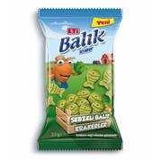 Eti Sebzeli 35 gr Balık Kraker