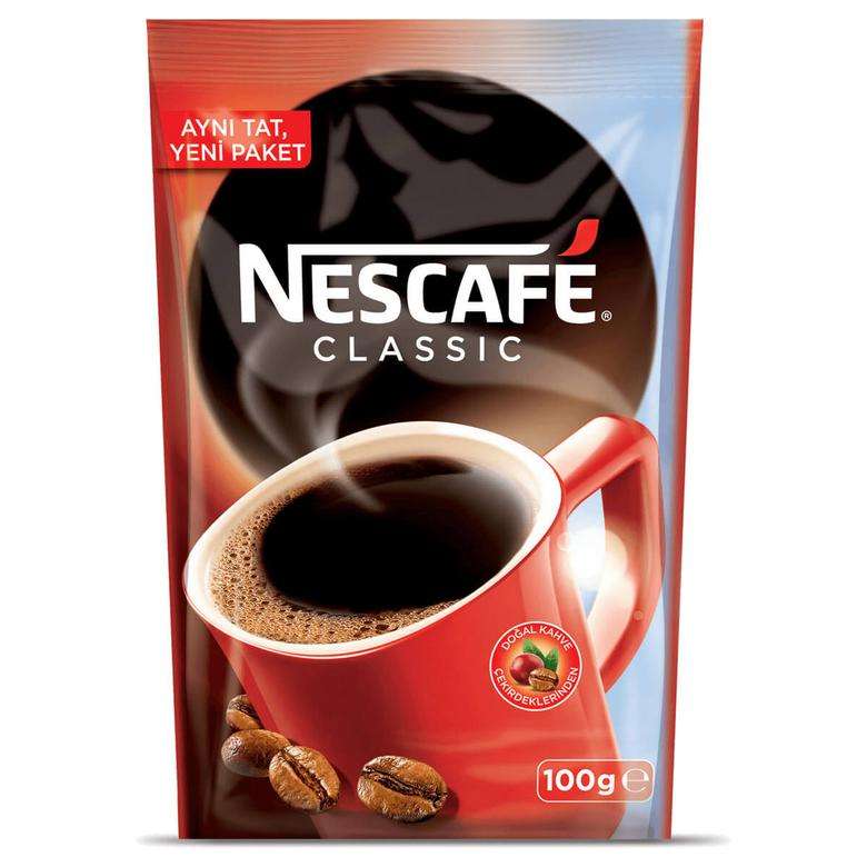 Nescafe Kahve Klasik Eko Paket 100 GR