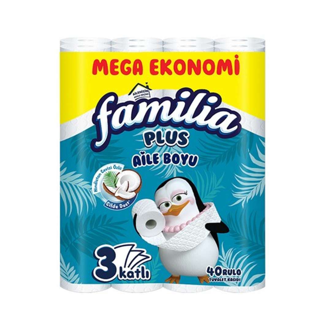 Familia Plus Aile Boyu Tuvalet Kağıdı 40 Adet