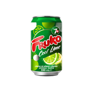Fruko Cool Lime Limon-Misket Limon Aromalı Gazoz 330Ml
