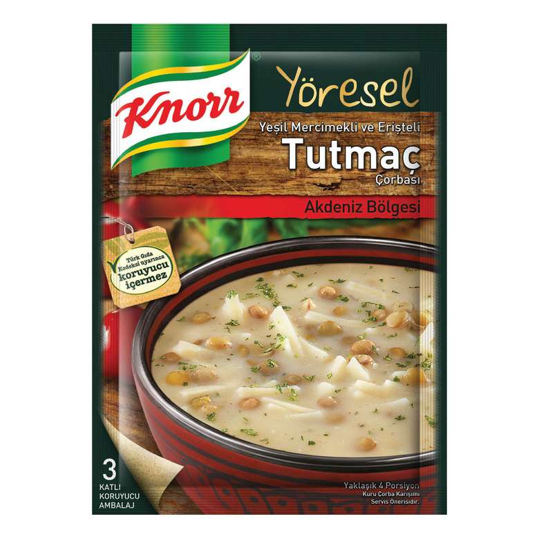 Knorr Çorba Yöresel Tutmaç 93 GR