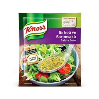Knor Salata Sosu Sirkeli Sarımsaklı 50 gr