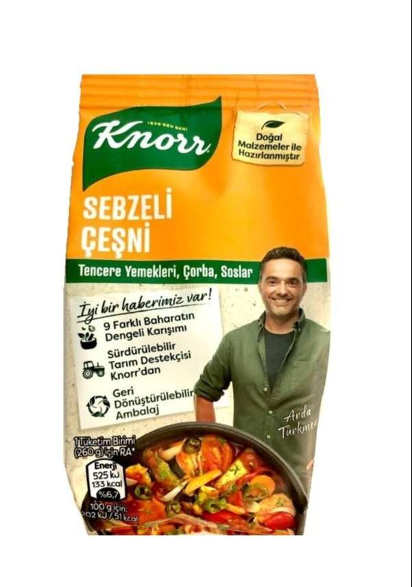 Knorr Sebzeli Çeşni 65 Gr Tencere Yemekleri