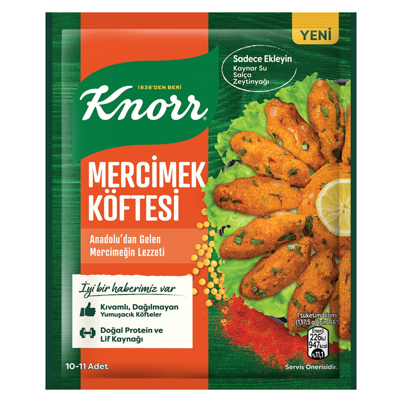 Knorr Mercimek Köftesi 100 G