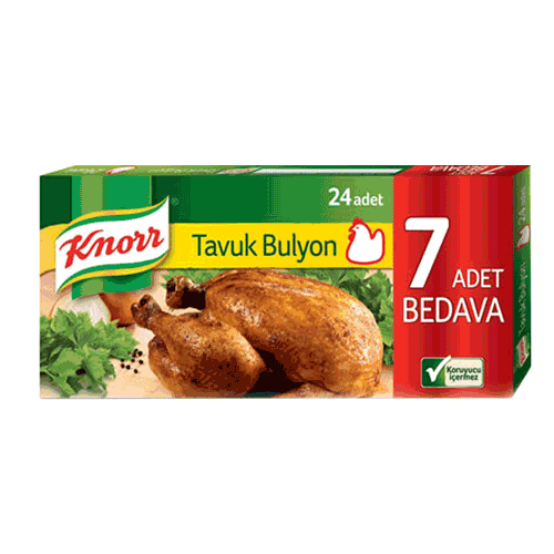 Knorr Tavuk Bulyon 24'lü