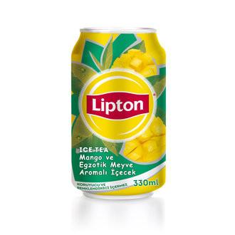 Lipton Ice Tea Mango Kutu Soğuk Çay 330 Ml