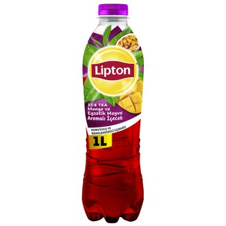 Lipton Ice Tea Mango Ve Exotic Meyve Pet Soğuk Çay 1 Lt