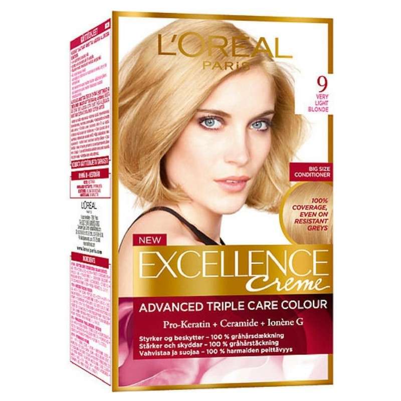 Loreal Paris Excellence 9 Light Blonde
