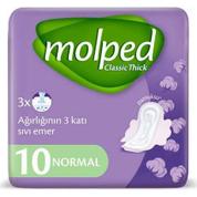 Molped Classic 10 Adet Thick Hijyenik Ped Normal