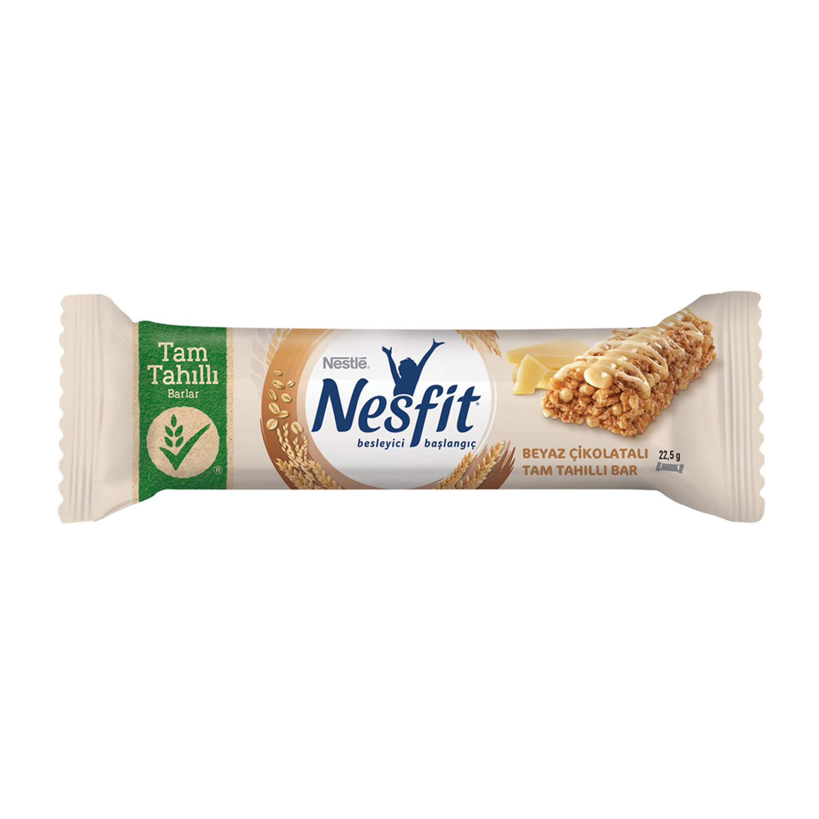 Nestle Nesfit Beyaz Çikolatalı Tam Tahıllı Bar 22.5 G
