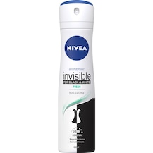  Nivea Invisible Black&White Fresh Sprey Bayan Deodorant 150ml