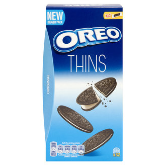 Oreo Thins Vanilya Aromalı Kakaolu Bisküvi 192 G