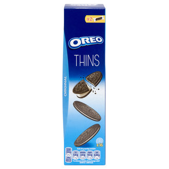 Oreo Thins Vanilya Aromalı Kakaolu Bisküvi 96G