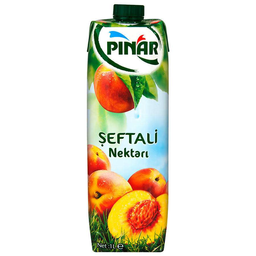 Pınar Şeftali Meyve Suyu 1 LT