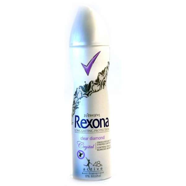 Rexona Spray Deodorant Crystal Clear Women 150 ML