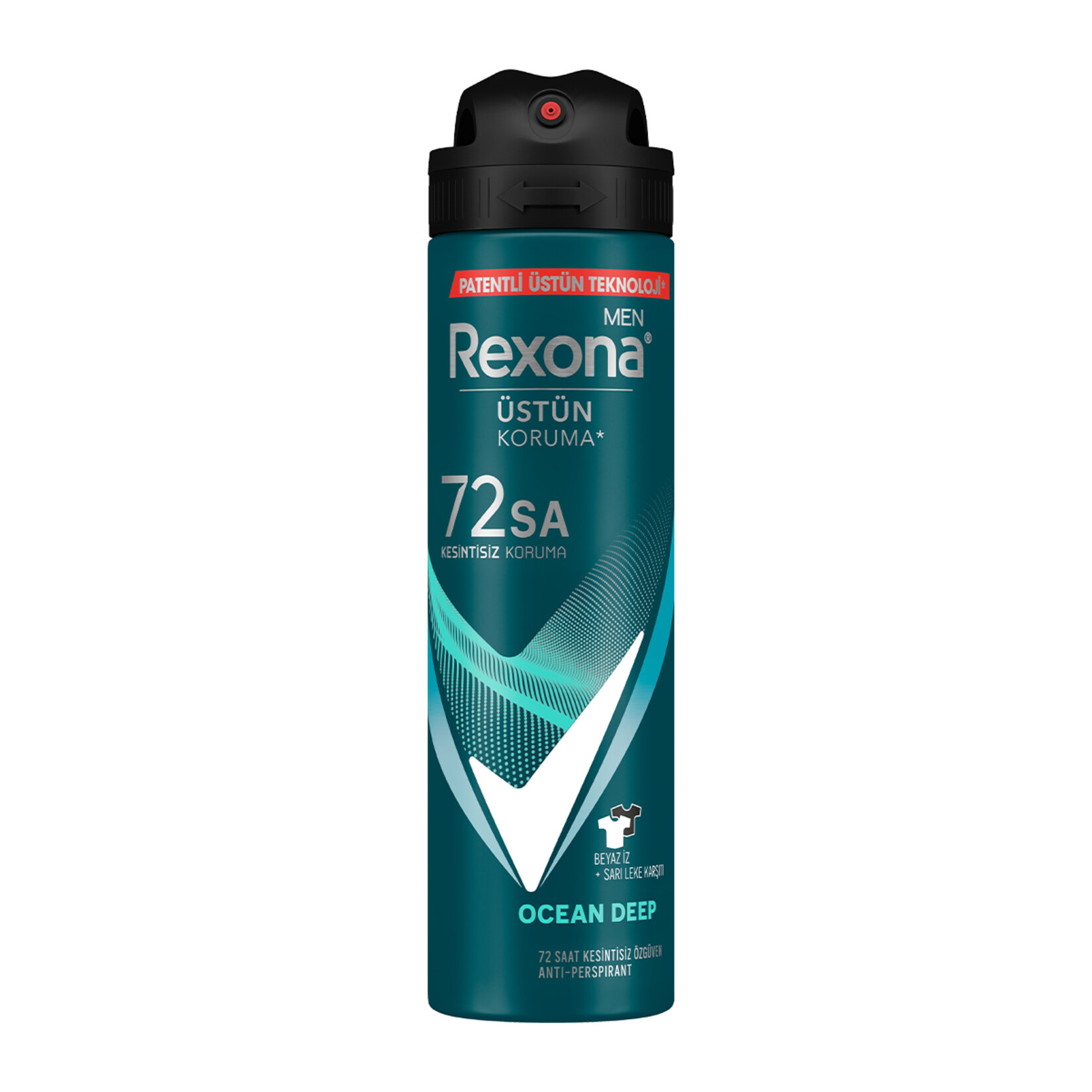 Rexona Men Erkek Sprey Deodorant Invisible Ocean Deep 150 ml