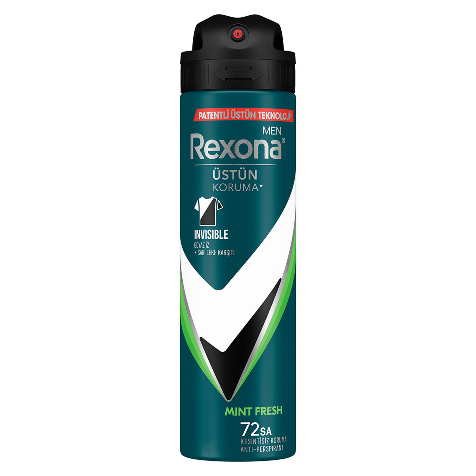 Rexona Men Erkek Sprey Deodorant Natural Fresh Mint 150 ml