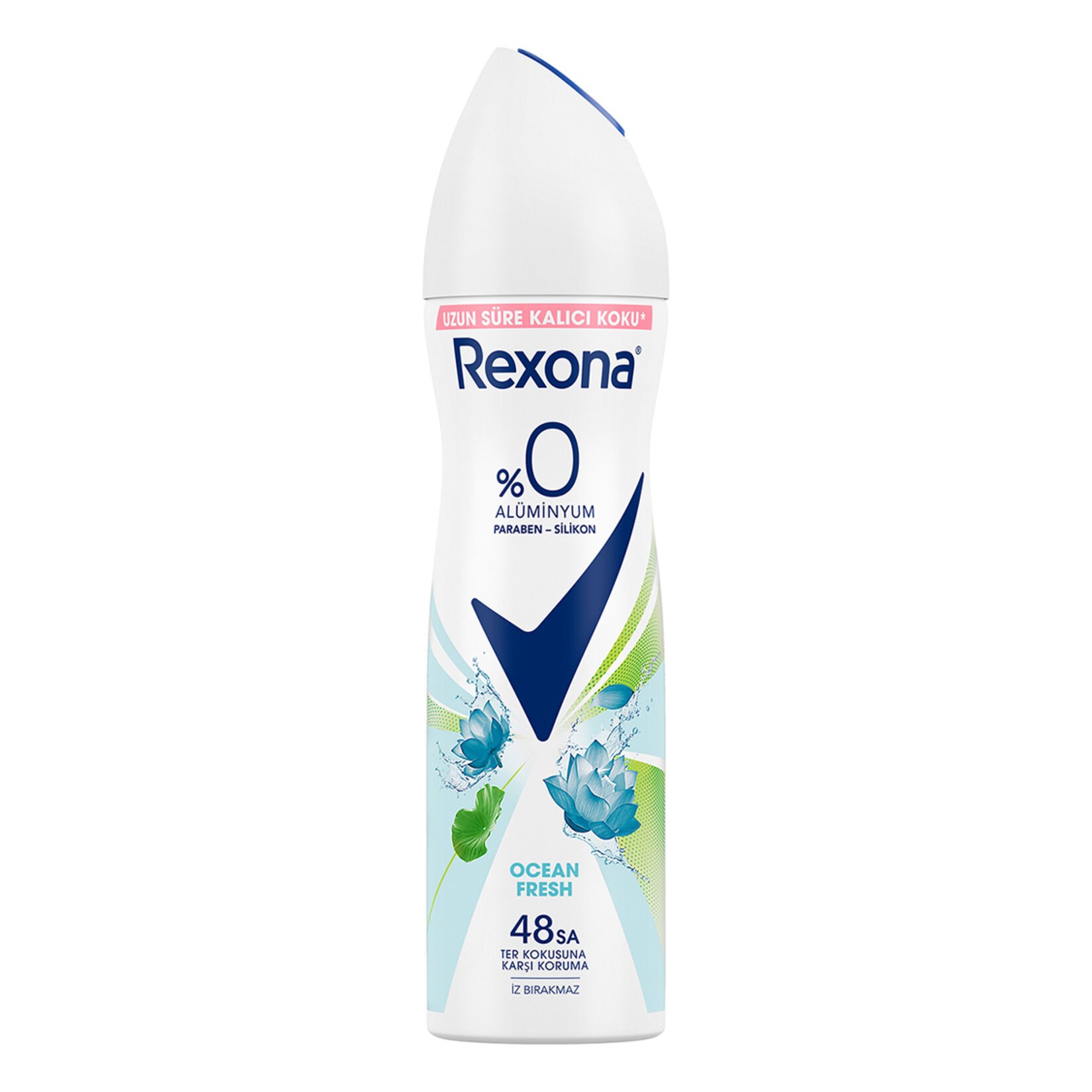 Rexona Ocean Fresh %0 Alüminyum Kadın Sprey Deodorant 150 ml