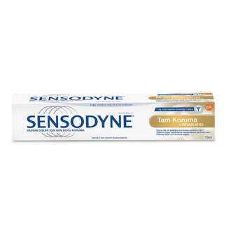 Sensodyne Tam Koruma Ve Beyazlatıcı Diş Macunu 75 Ml