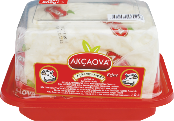 Akçaova Ezine Beyaz Peynir 600 GR.