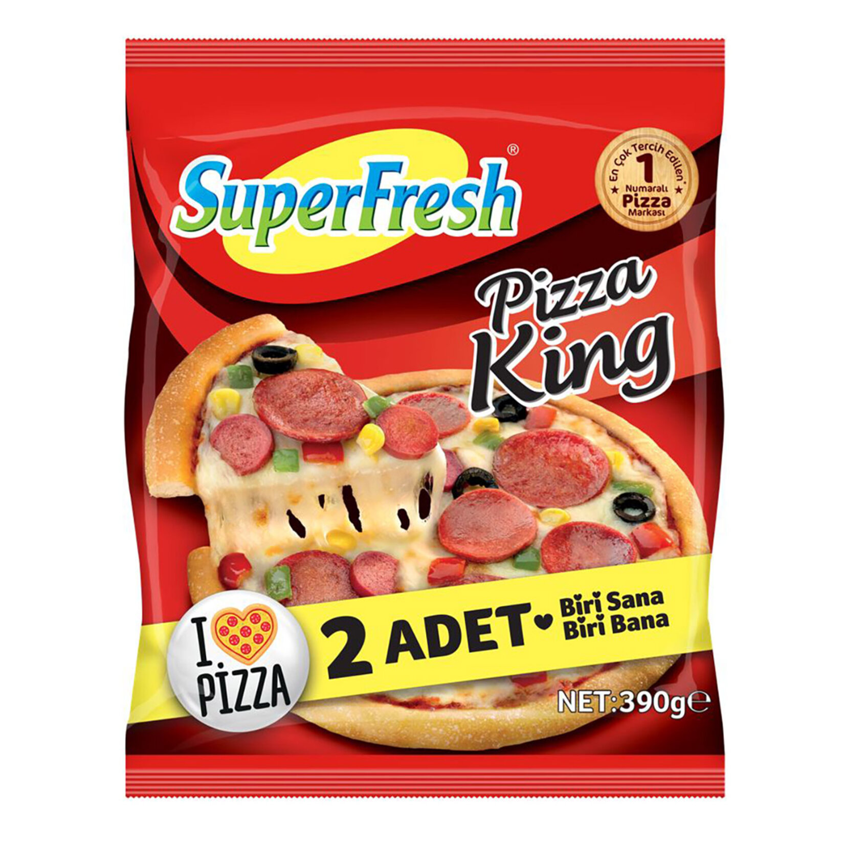 Superfresh Hazır Pizza King 2'li 390 G