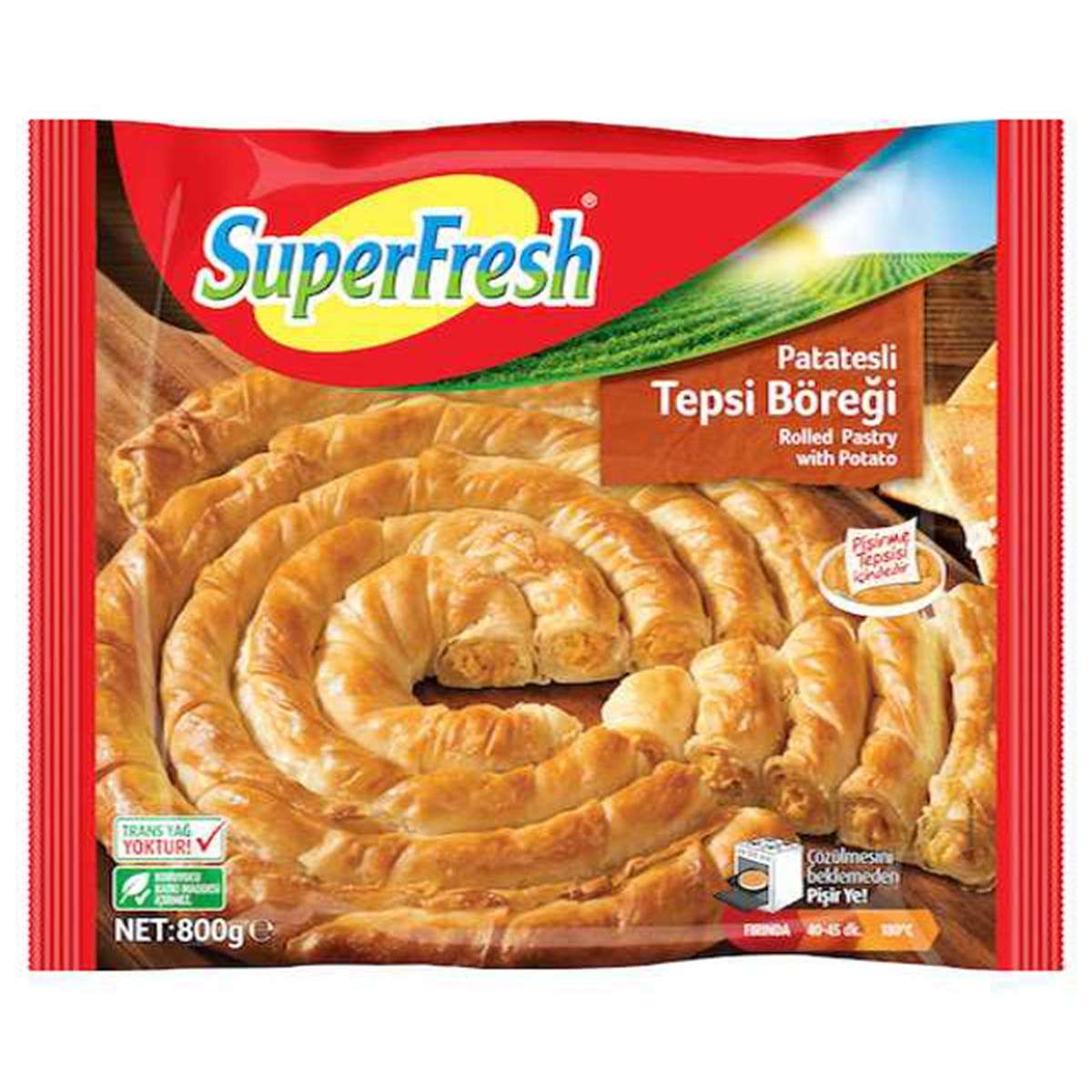 S.FRESH T.BÖREĞİ PATATESLİ 650 GR