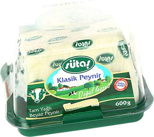 Sütaş Tam Yağlı Klasik Beyaz Peynir 600 GR