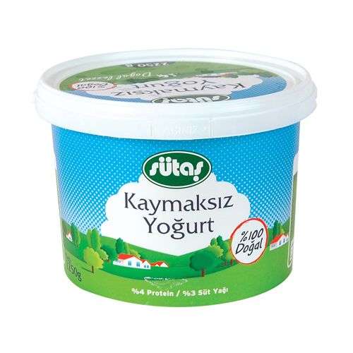 Sütaş Kaymaksız Yoğurt 2 kg